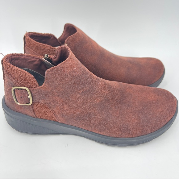 BZees Get Going Washable Booties Women's Shoes in Brown Size 8.5M MSRP $100 - Picture 5 of 10